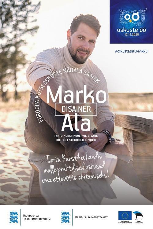 Tartu Kunstikooli vilistlane Marko Ala