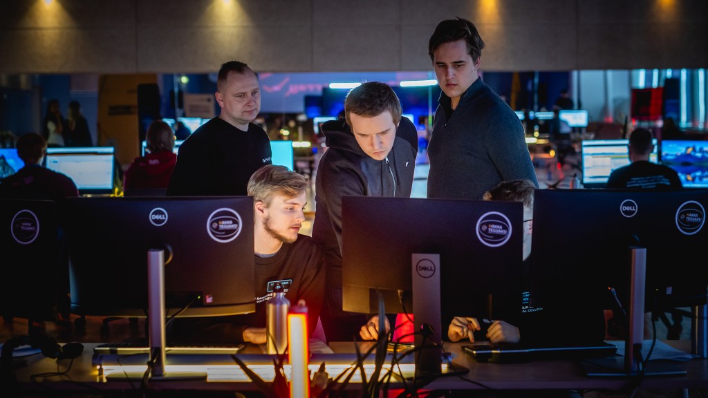Küberturve eriala võistlejad